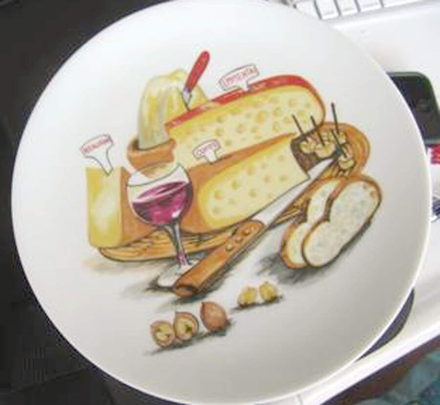 PLI28 Salad Plate by Porcelaine de Limoges-1