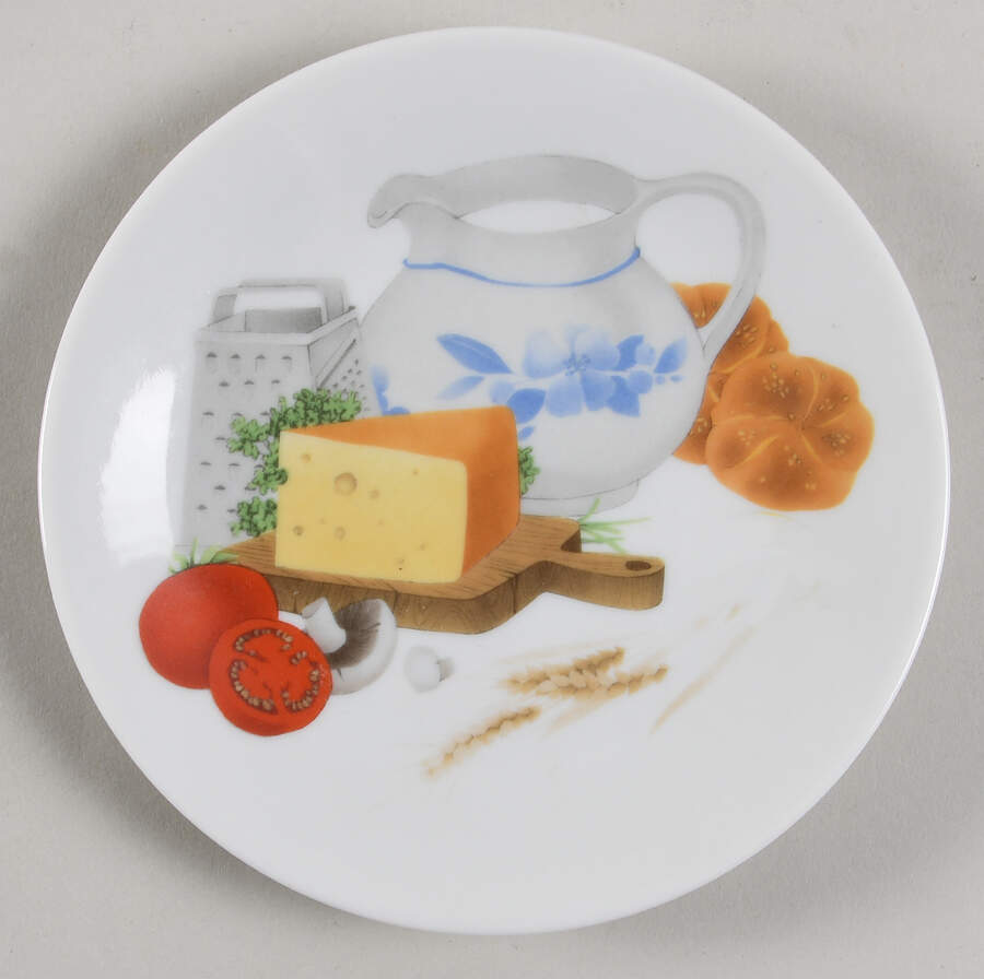 PLI28 Bread & Butter Plate by Porcelaine de Limoges-1