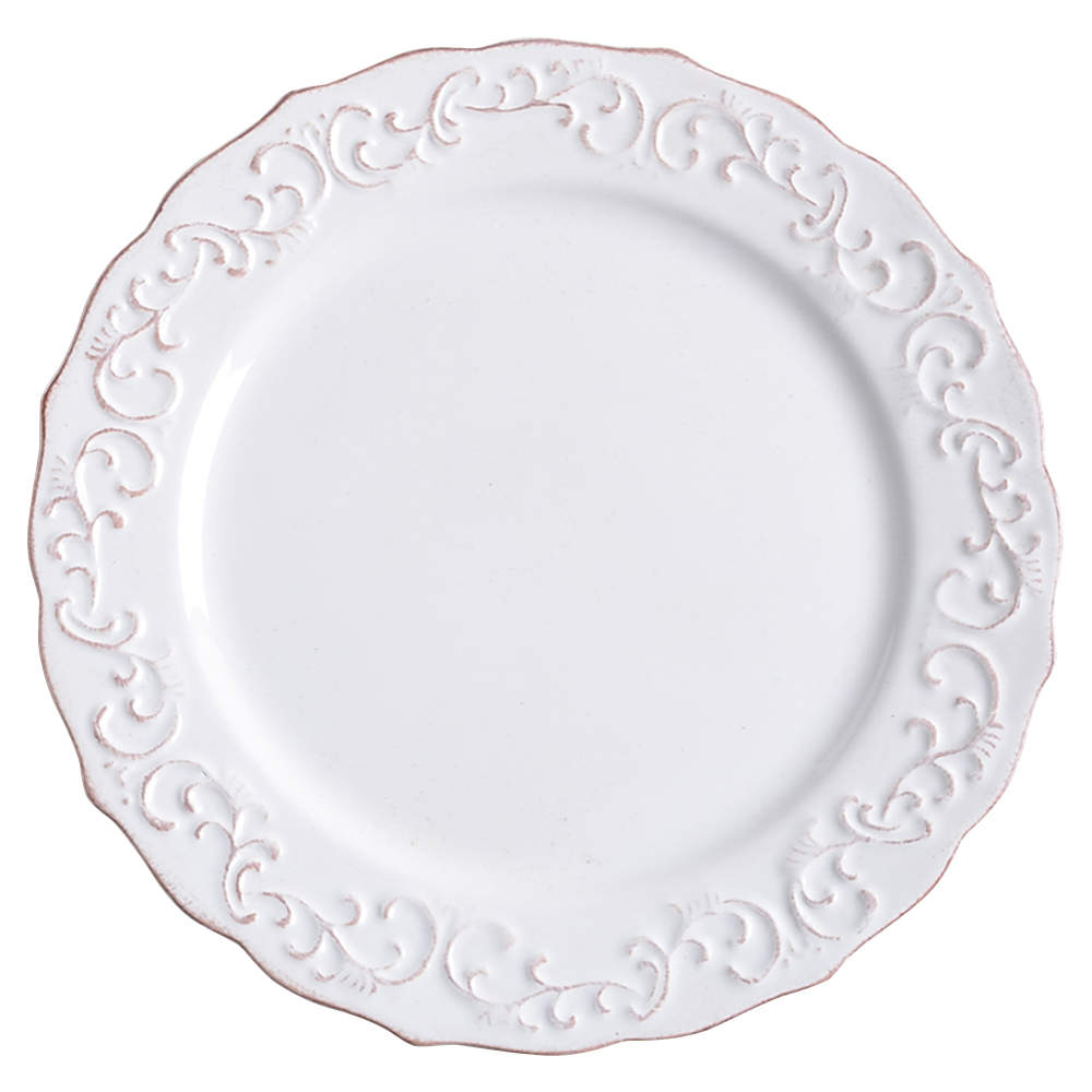 Antique Scroll Salad Plate by Pier 1-1