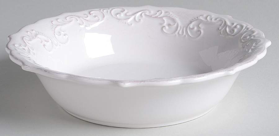 SWZ2 White 8" Soup/Pasta Bowl by Sweet Ceramics (La Ceramica d'Italia)-1