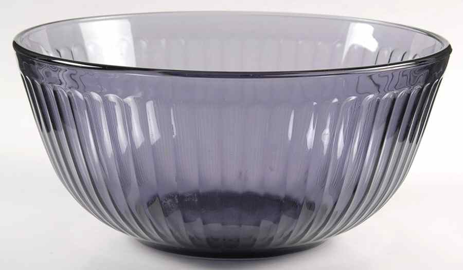 Sculptured Amethyst 8" Mixing Bowl by Pyrex-1