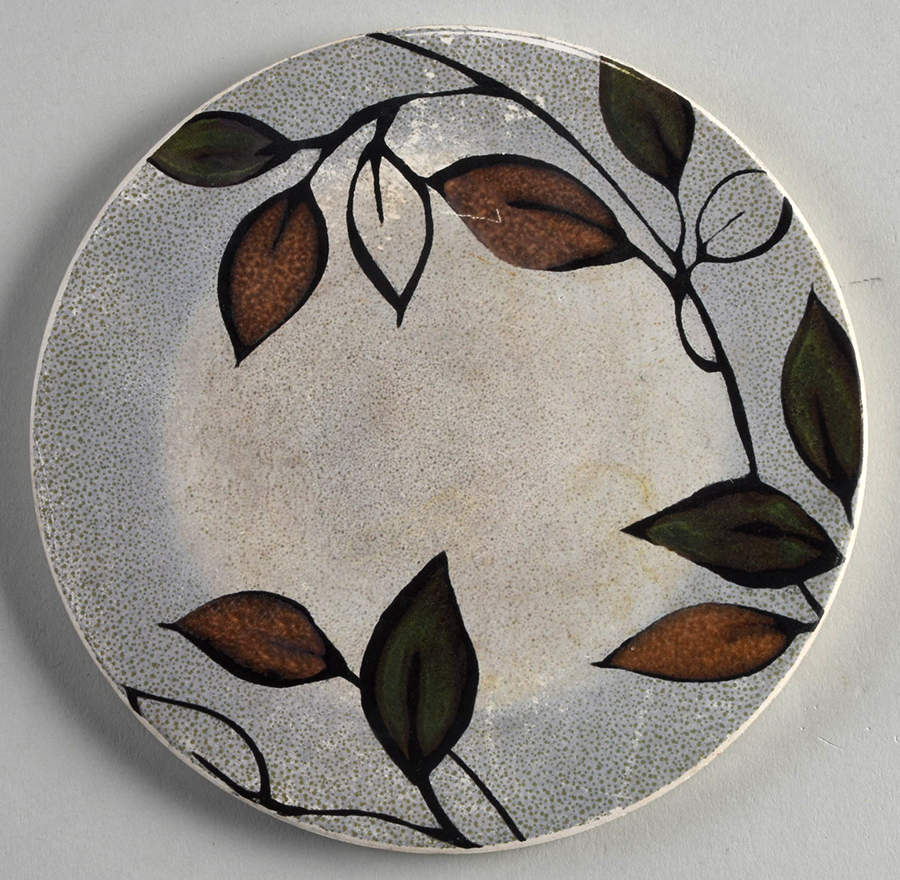 Rustic Leaves Wine Bottle Coaster by Pfaltzgraff-1