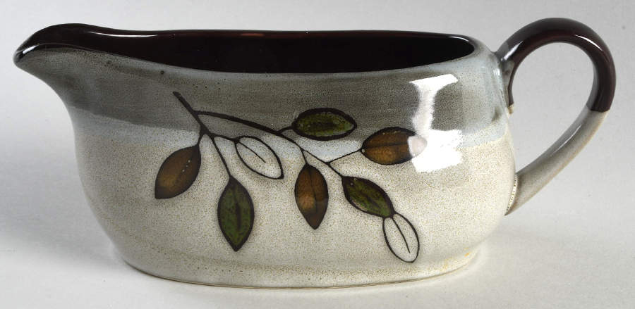 Rustic Leaves Gravy Boat by Pfaltzgraff-1