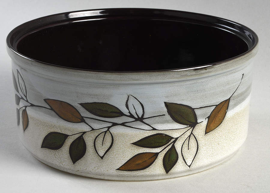 Rustic Leaves 1.5 Quart Round Casserole No Lid by Pfaltzgraff-1