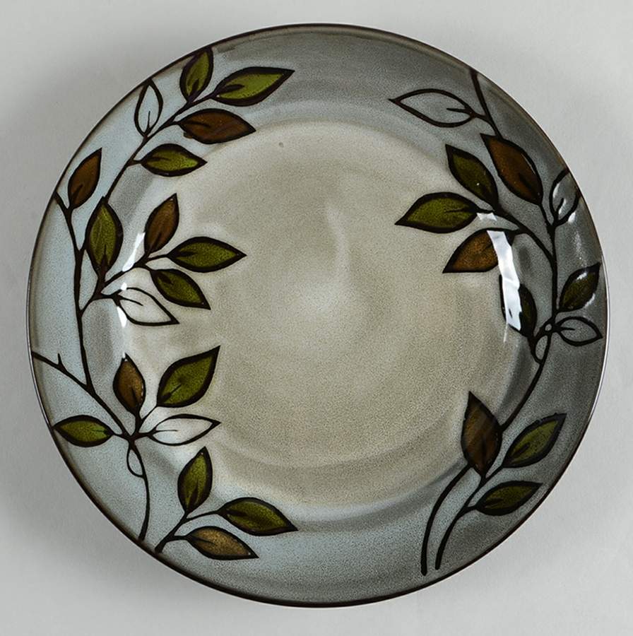 Rustic Leaves Salad Plate by Pfaltzgraff-1