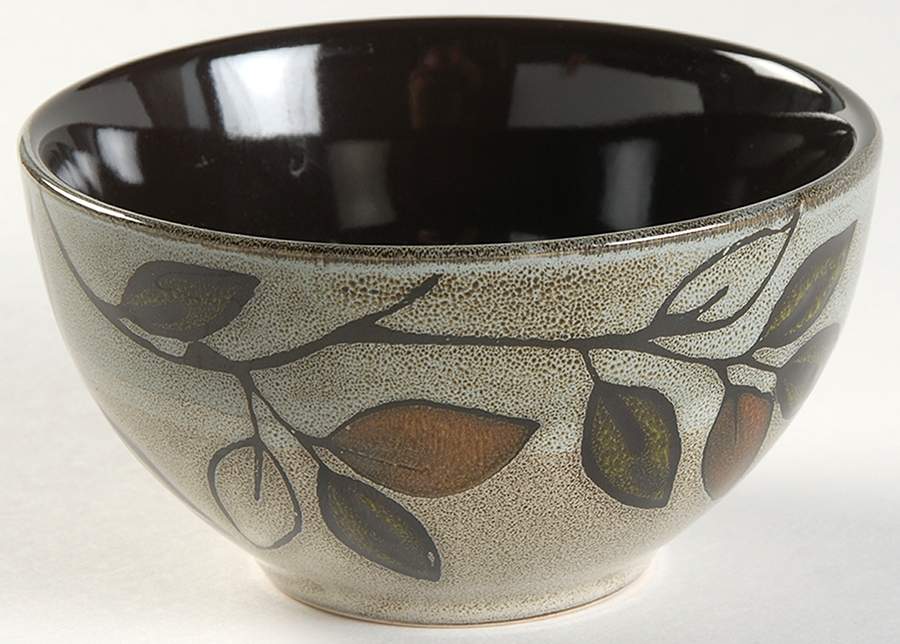 Rustic Leaves Fruit/Dessert (Sauce) Bowl by Pfaltzgraff-1