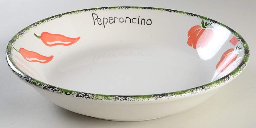 Pomodoro 12" Pasta Serving Bowl by Pier 1-1
