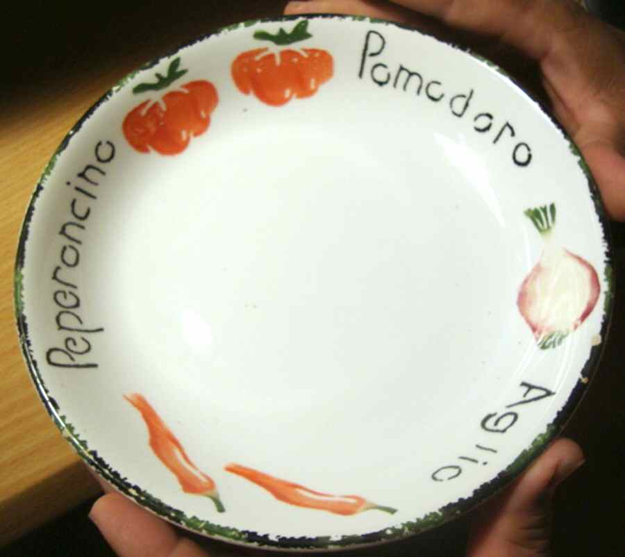 Pomodoro Dinner Plate by Pier 1-1