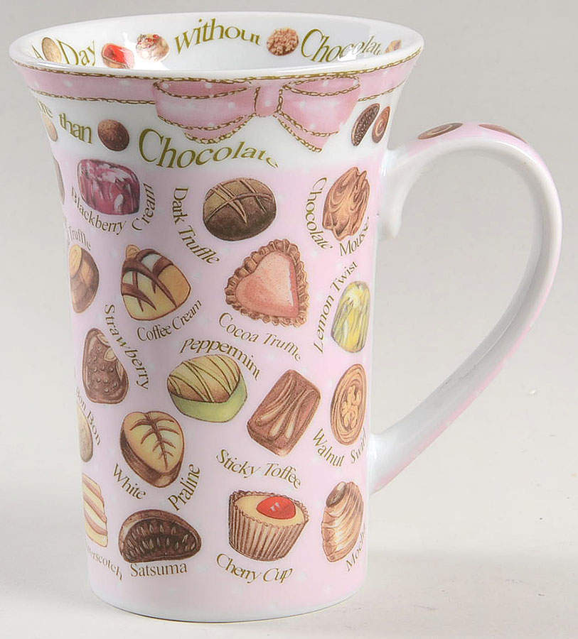 Chocolates Large Mug by Cardew Design-1