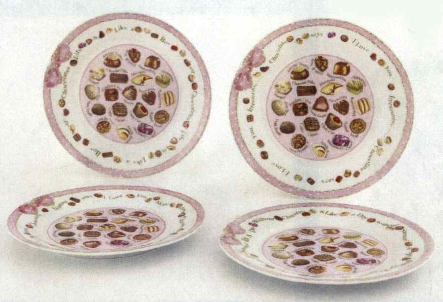 Chocolates Salad Plate by Cardew Design-1