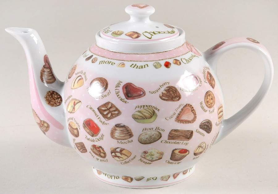 Chocolates Small Teapot & Lid by Cardew Design-1
