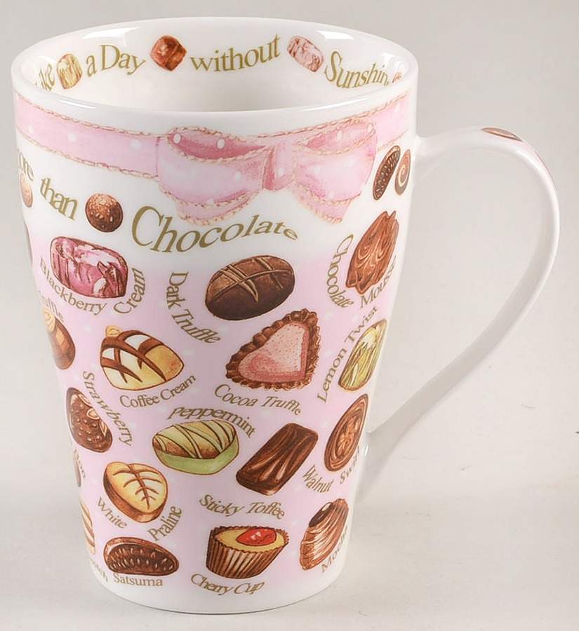 Chocolates Large Mug by Cardew Design-1