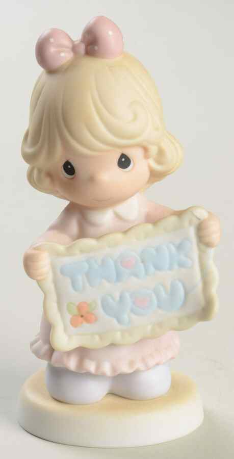 Thank You Sew Much Three-Petal Flower-Thank You Sew Much - Three Petal Flower Mark No Box by Precious Moments-1