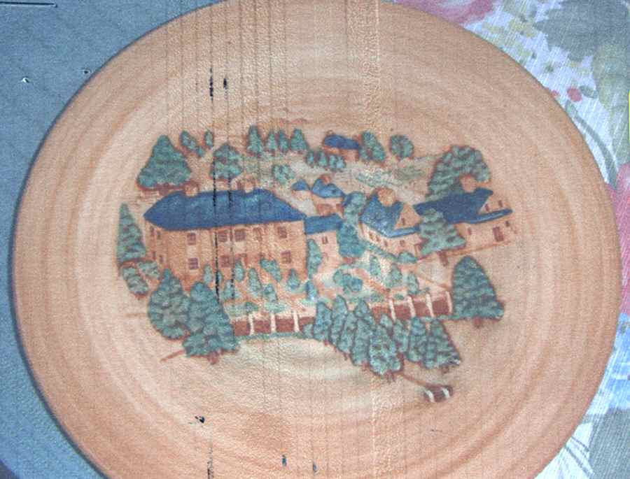 PENnsbury Manor House Show Or Decorative Plate (Charger) by Pennsbury-1