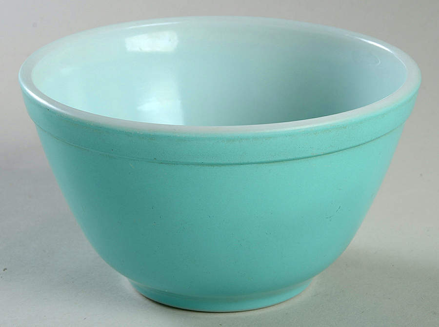 Turquoise 5" Mixing Bowl by Pyrex-1