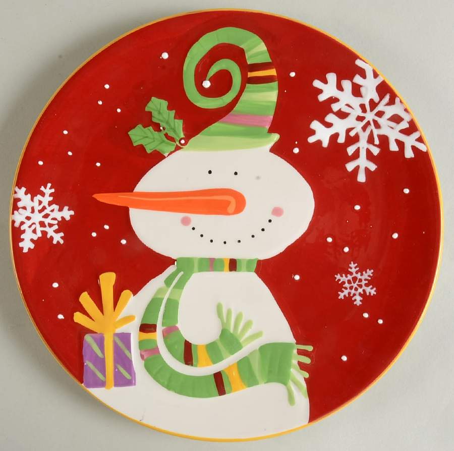 Jolly Holiday Salad Plate by Pier 1-1