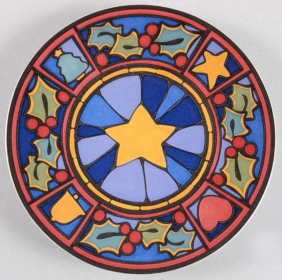 Christmas Rejoice Salad Plate by Pfaltzgraff-1
