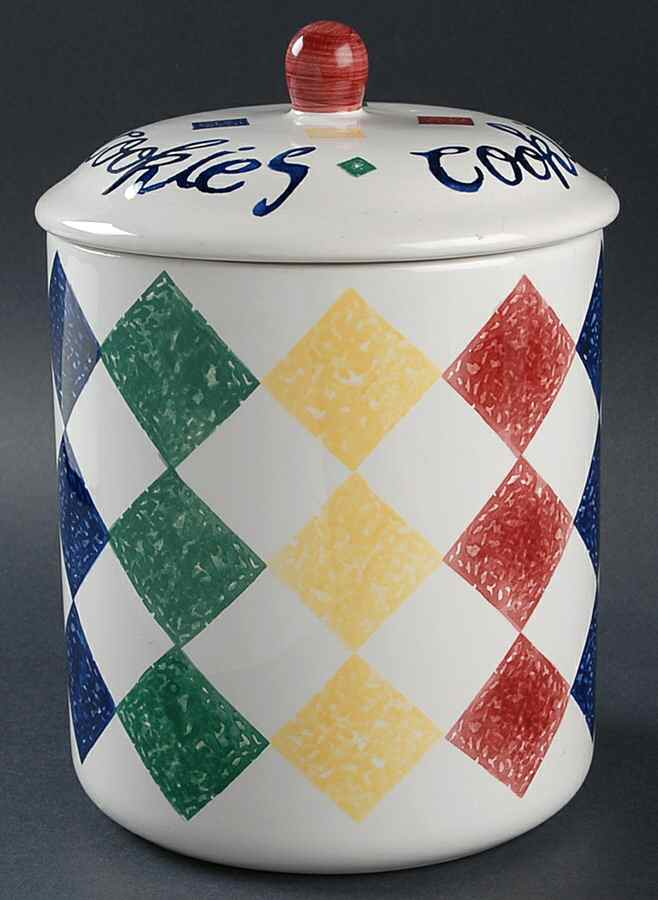 PER148 Cookie Jar & Lid by Pier 1-1
