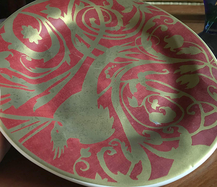 Florentine Jewel Salad Plate by Pottery Barn China-1