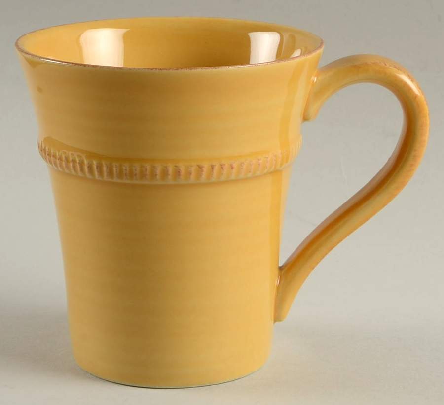 Gabriella Gold Mug by Pottery Barn China-1