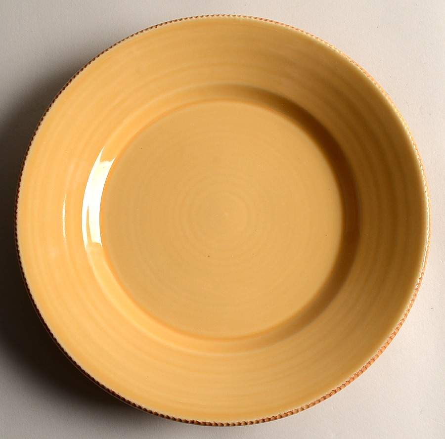 Gabriella Gold Dinner Plate by Pottery Barn China-1