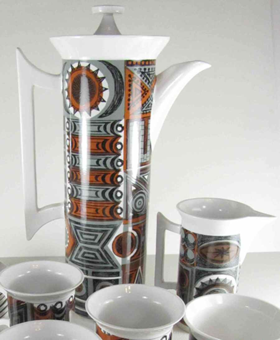 Variations (Non Floral) Coffee Pot & Lid by Portmeirion-1