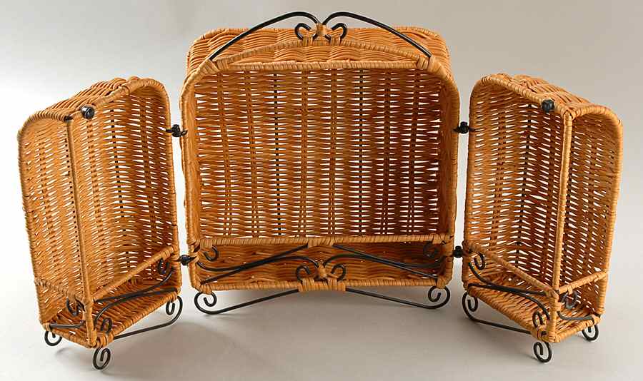 Casual Home Hide-Away Cabinet Basket by Princess House-1