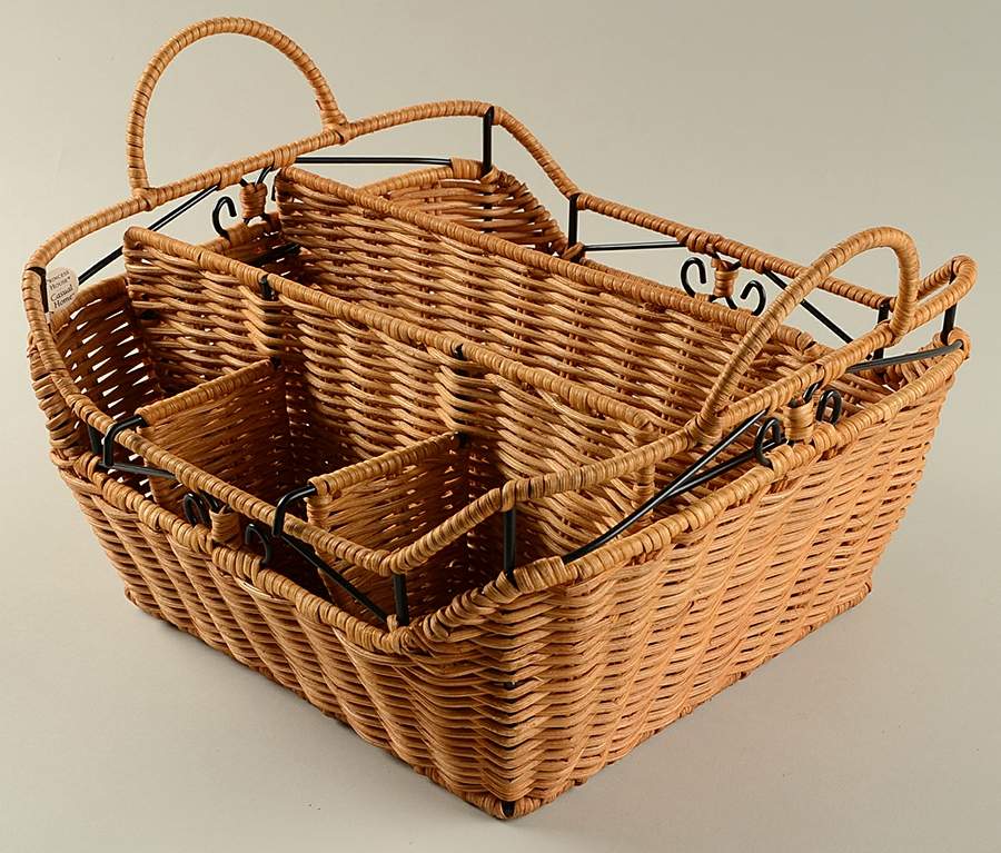 Casual Home (2 Pc) All Purpose Organizer Basket by Princess House-1