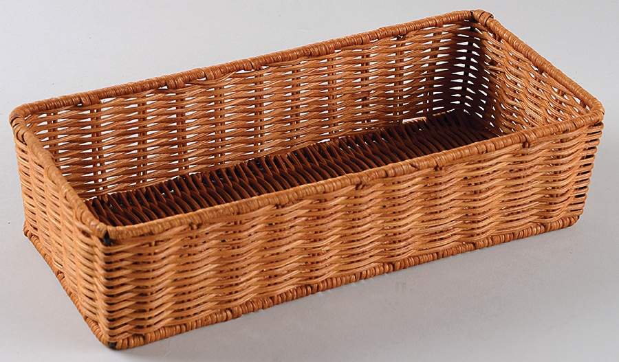 Casual Home Large Wicker Flatware/Drawer Insert by Princess House-1