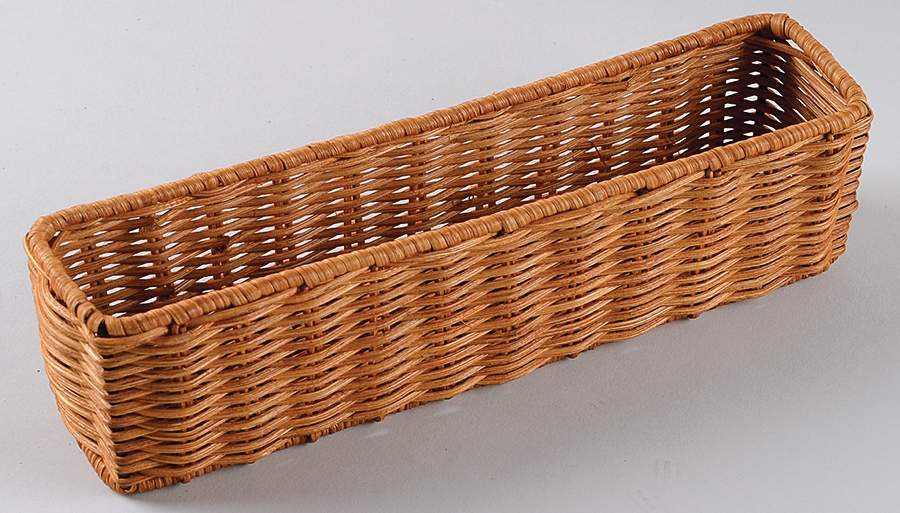 Casual Home Small Wicker Flatware/Drawer Insert by Princess House-1