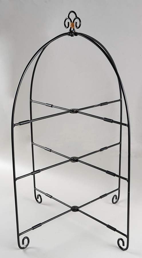 Casual Home Metal Stand for 3 Tier Square Basket Set by Princess House-1