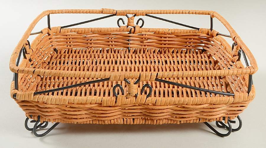 Casual Home 10" Basket for 3 Tier Square Basket Set by Princess House-1