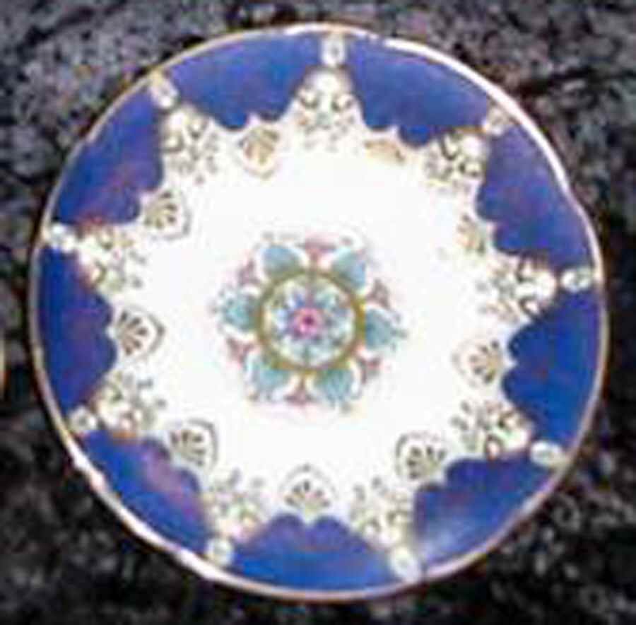 4106 Blue Saucer by Paragon-1