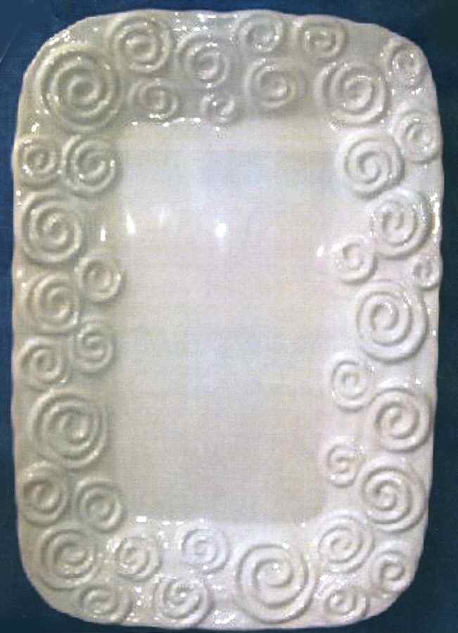 PBA64 16" Rectangular Serving Platter by Pottery Barn China-1