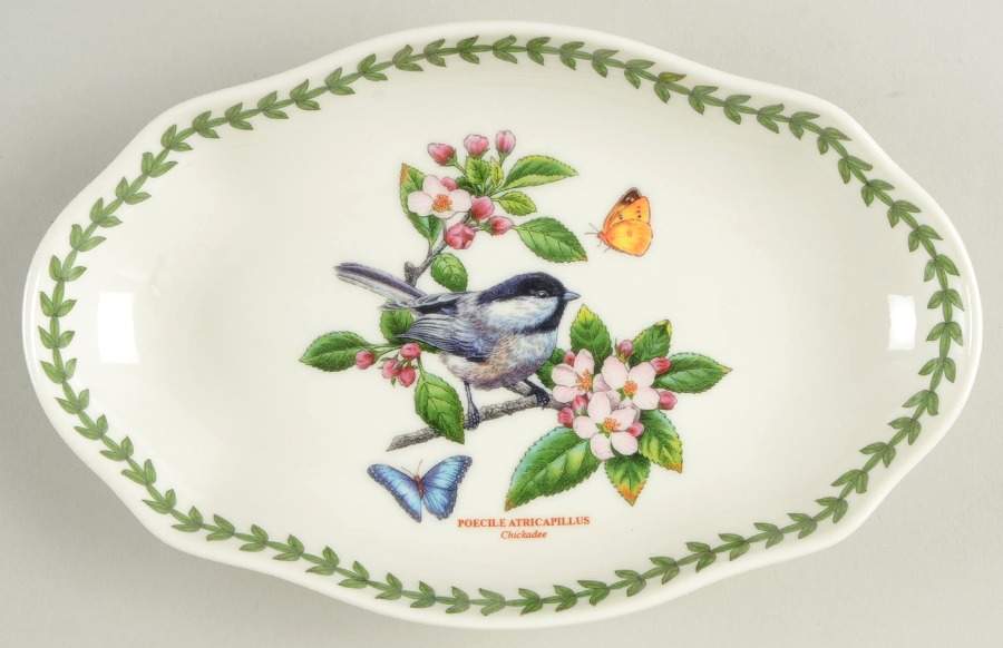 Botanic Garden Birds Pickle Dish by Portmeirion-1