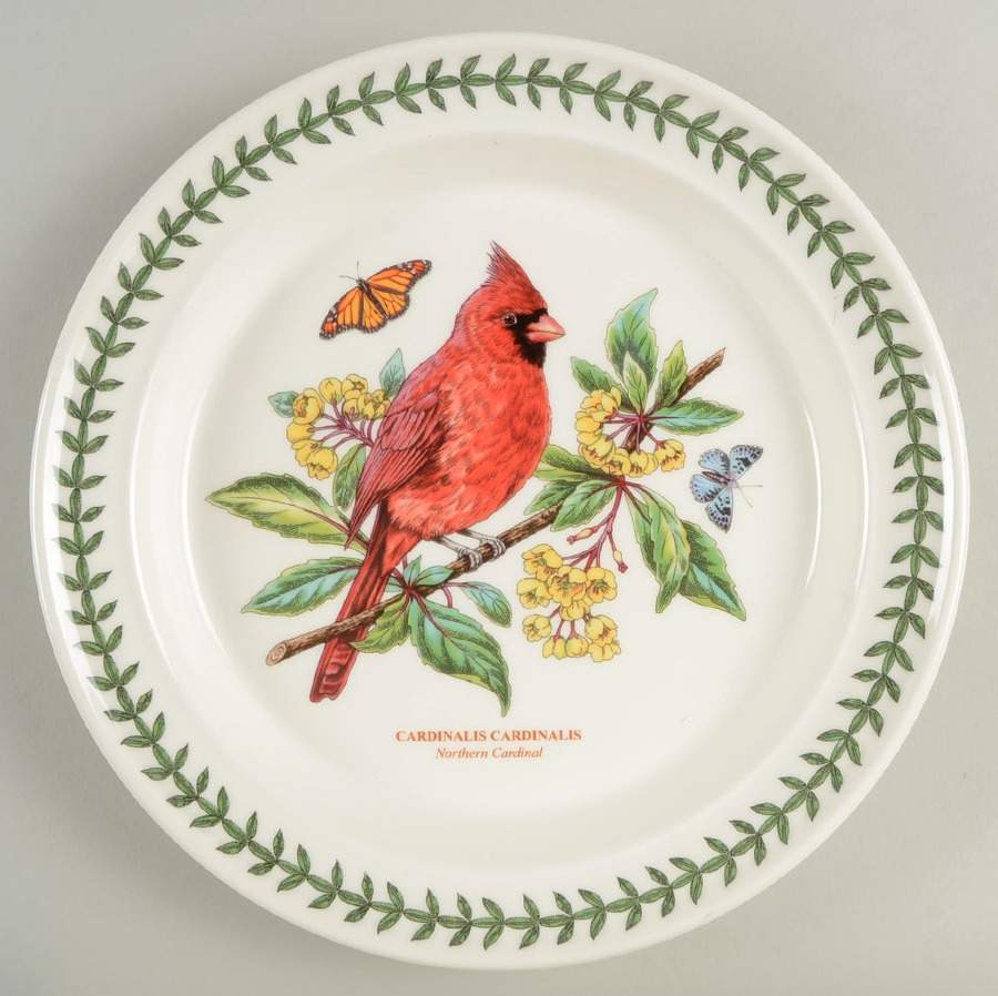Botanic Garden Birds Dinner Plate by Portmeirion-1