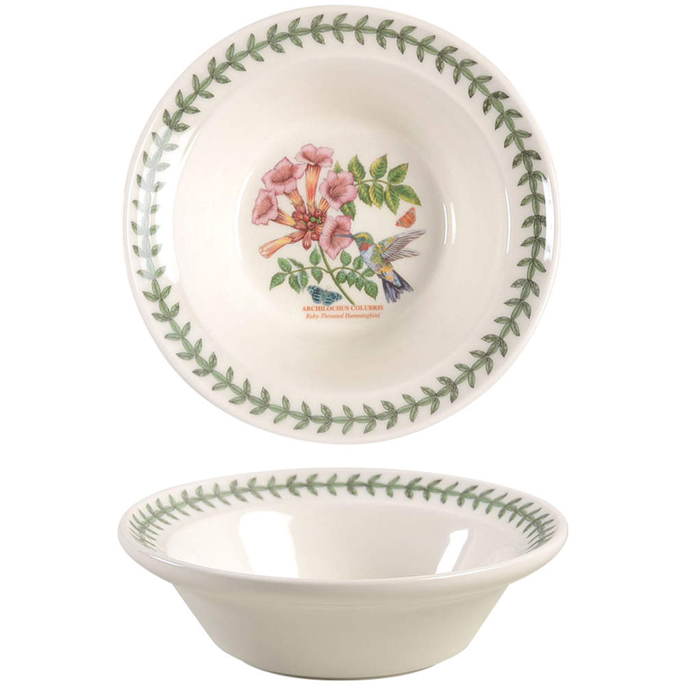 Botanic Garden Birds Rim Cereal/Oatmeal Bowl by Portmeirion-1
