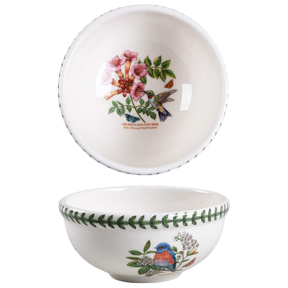 Botanic Garden Birds Individual Salad/Dessert/Fruit Bowl by Portmeirion-1