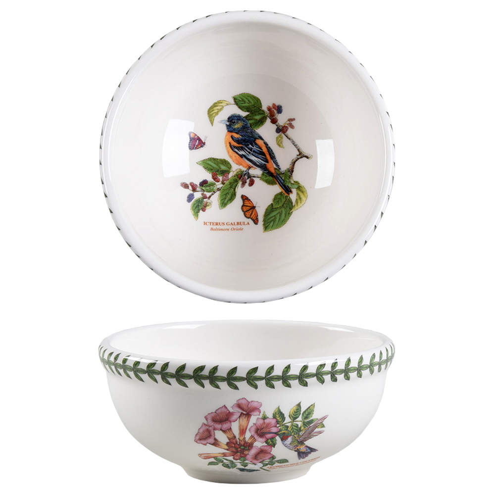 Botanic Garden Birds Individual Salad/Dessert/Fruit Bowl by Portmeirion-1