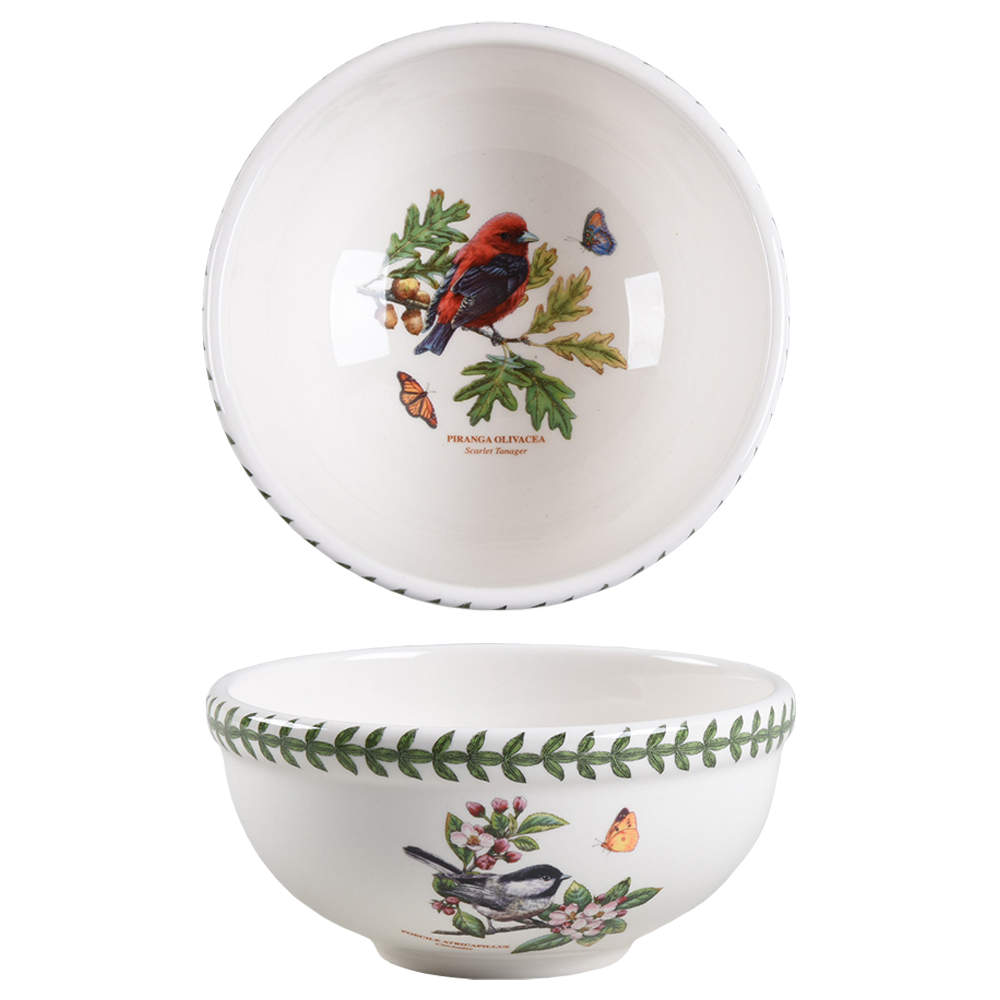 Botanic Garden Birds Individual Salad/Dessert/Fruit Bowl by Portmeirion-1