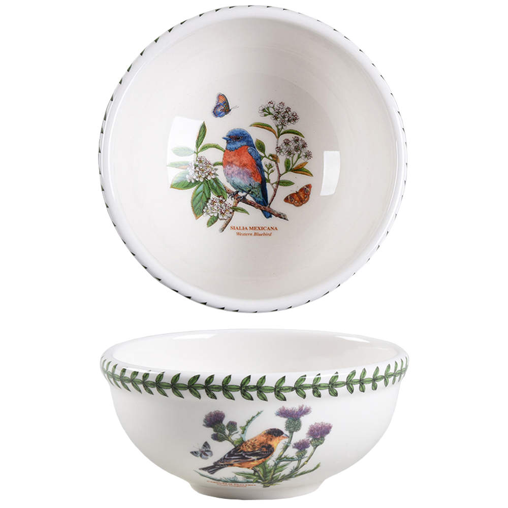 Botanic Garden Birds Individual Salad/Dessert/Fruit Bowl by Portmeirion-1