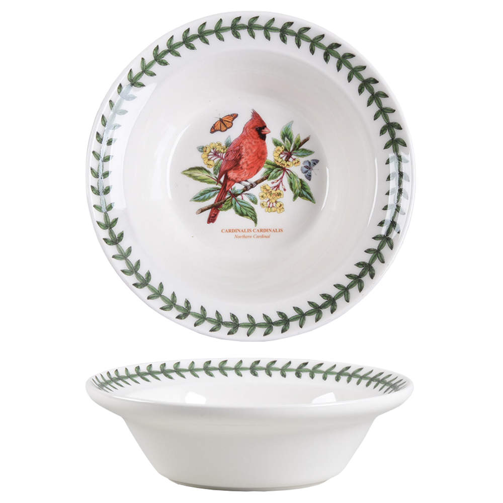 Botanic Garden Birds Rim Cereal/Oatmeal Bowl by Portmeirion-1