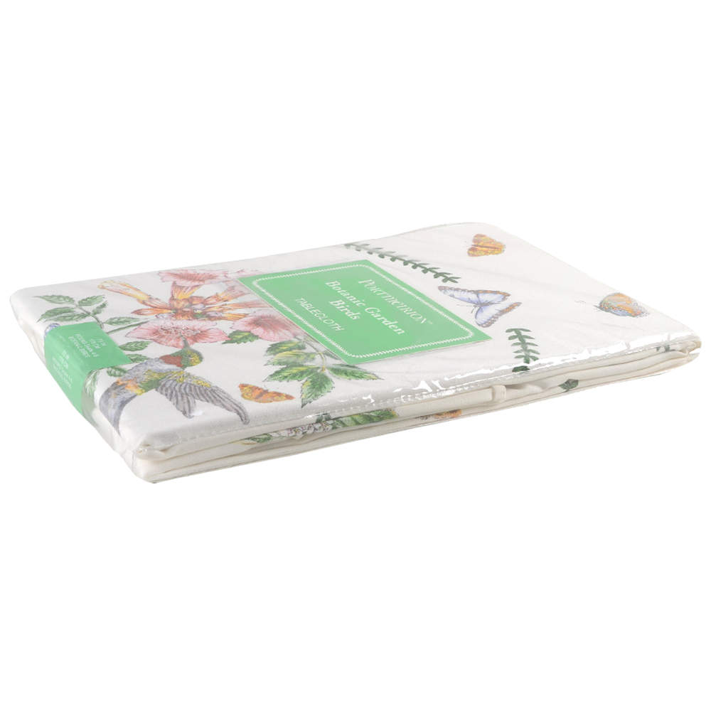 Botanic Garden Birds 70" Round Tablecloth by Portmeirion-1