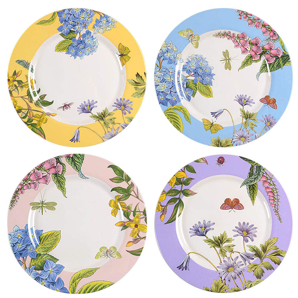 Botanic Garden Terrace Melamine Dinner Plate - Set of 4 by Portmeirion-1