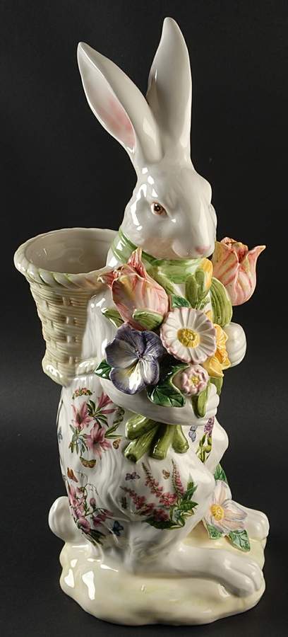 Botanic Garden Terrace Bunny Vase by Portmeirion-1