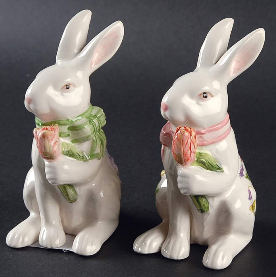 Botanic Garden Terrace Figural Salt and Pepper by Portmeirion-1