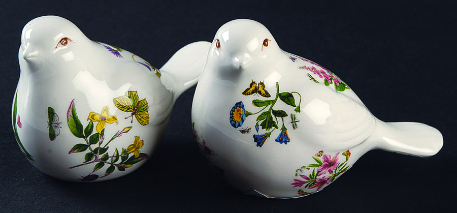Botanic Garden Terrace Figural Salt and Pepper by Portmeirion-1