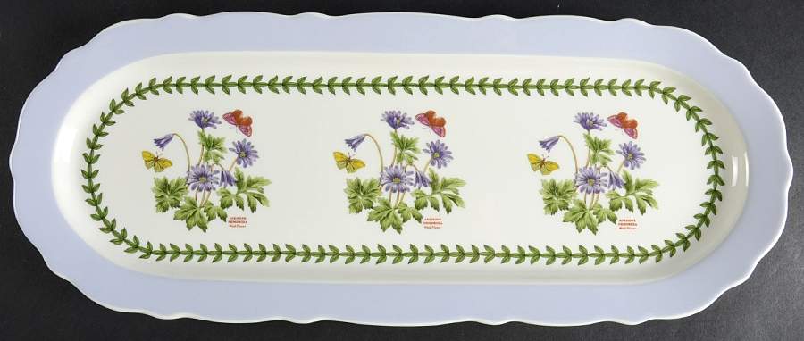 Botanic Garden Terrace 16" Sandwich Tray by Portmeirion-1