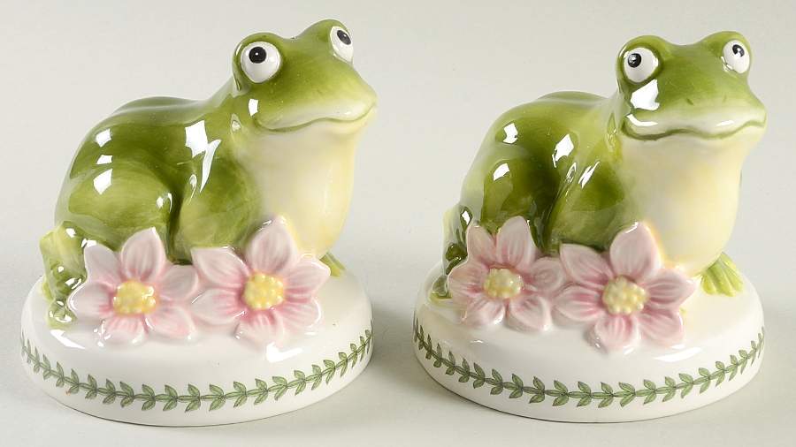 Botanic Garden Terrace Figural Salt & Pepper Set by Portmeirion-1