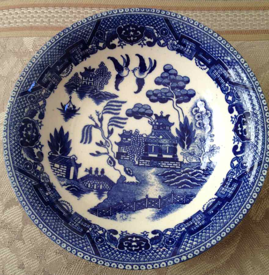 Blue Willow Fruit/Dessert (Sauce) Bowl by Pacific China-1